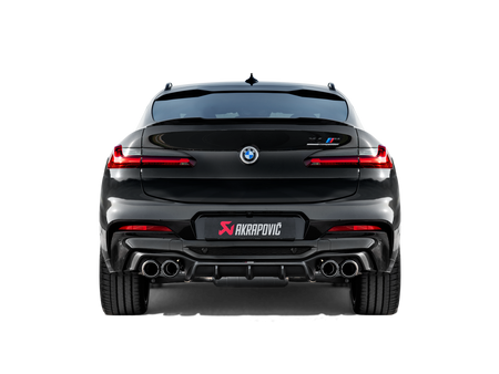 Akrapovic exhaust BMW F97 X3M / X3M Competition and F98 X4M / X4M Competition