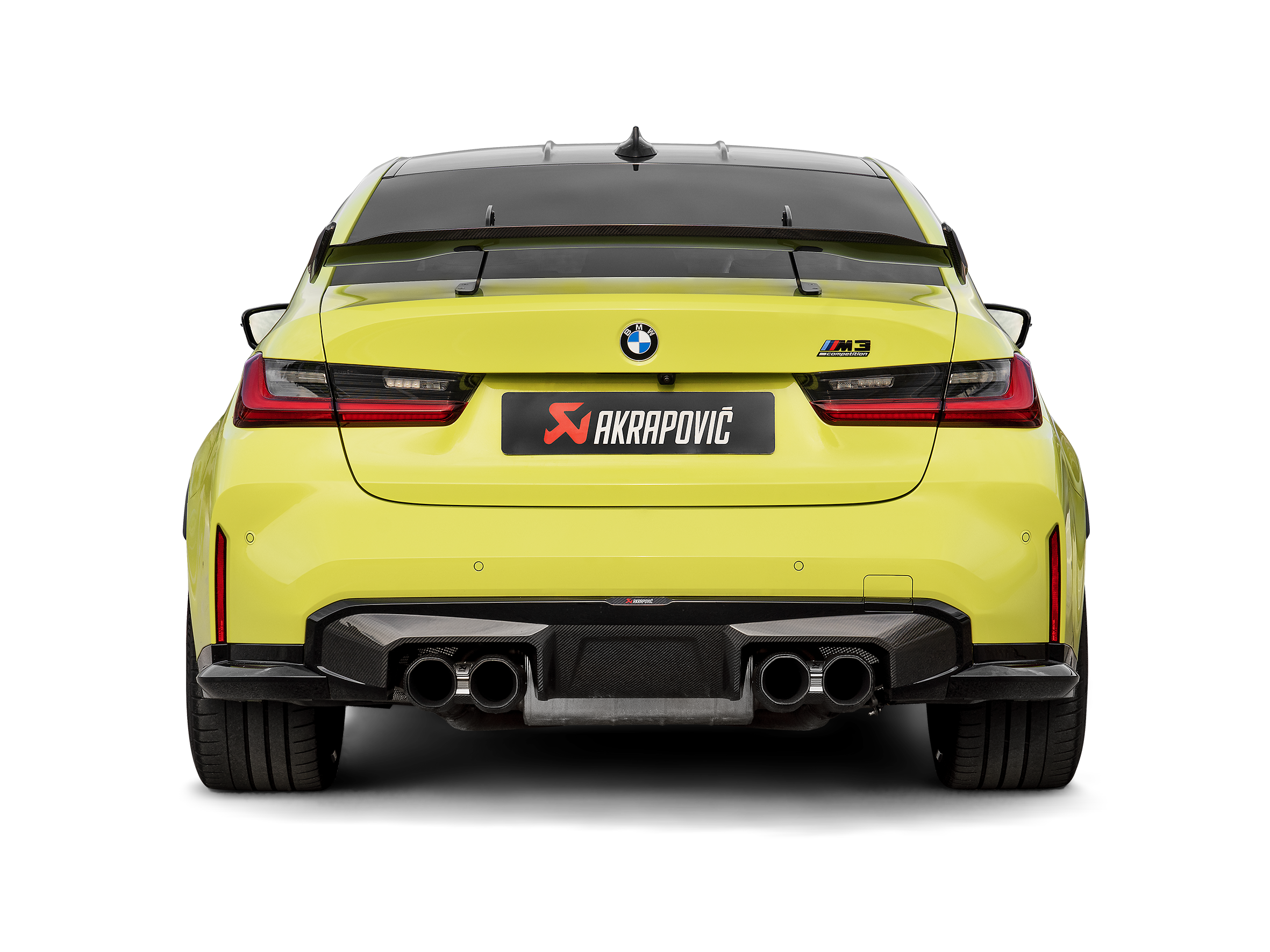 Akrapovic exhaust system for BMW M3 G80 G81 OPF/GPF