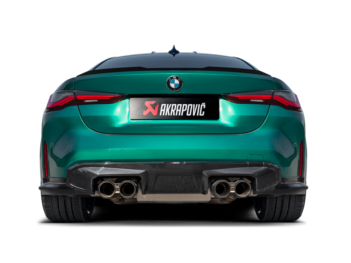 Akrapovic exhaust system for BMW M4 G82 G83