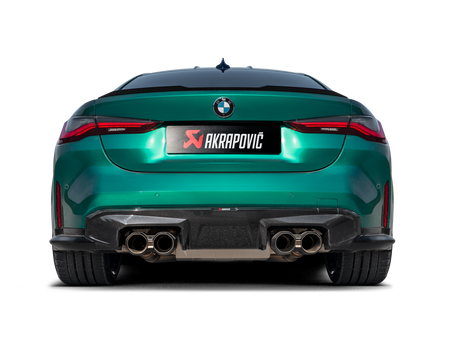 Akrapovic exhaust system for BMW M4 G82 G83