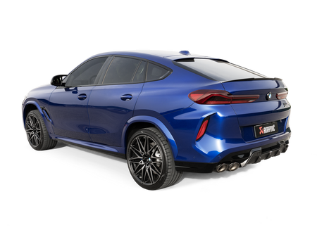 Akrapovic exhaust BMW X6M F96 OPF/GPF Competition LCI