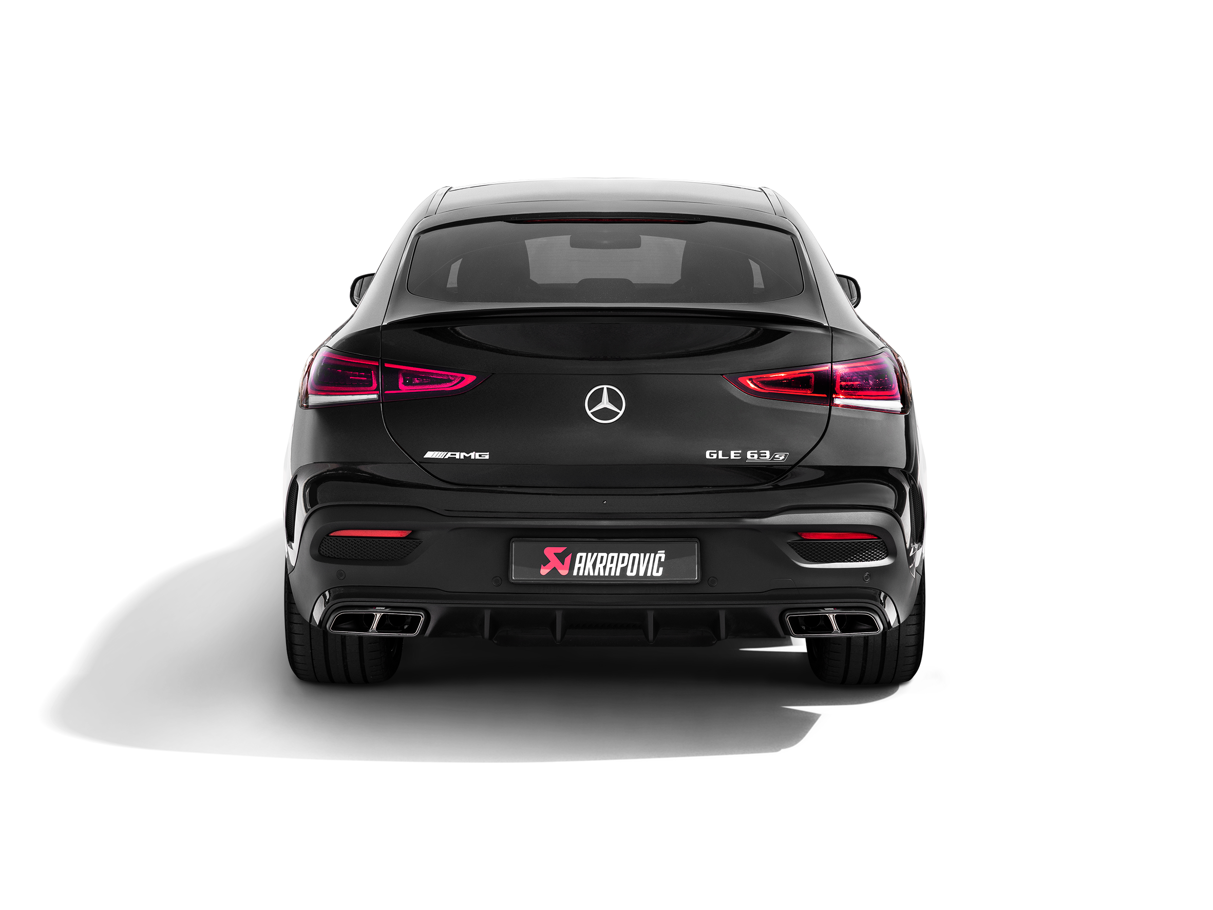 gle63 coupe akrapovic exhaust system