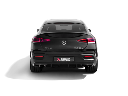 gle63 coupe akrapovic exhaust system