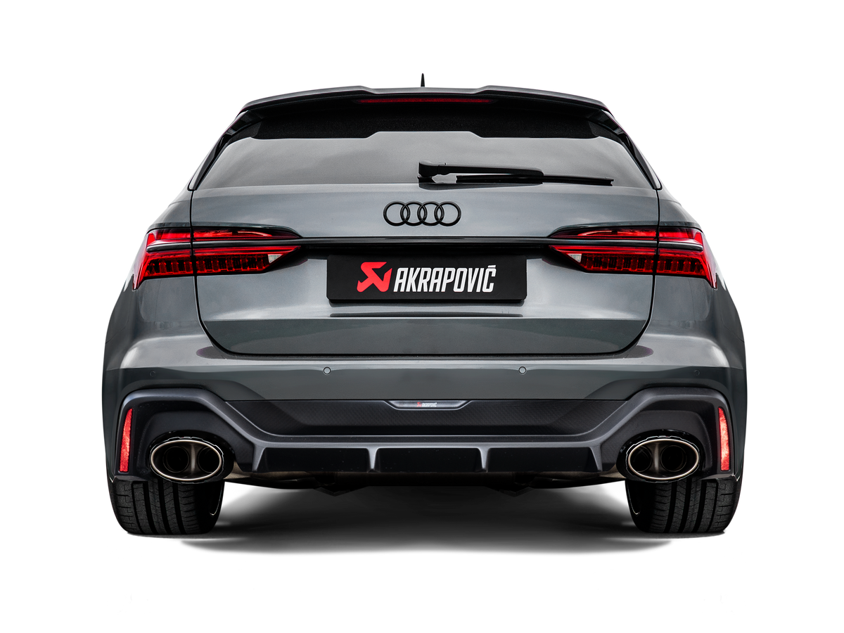 Akrapovic Audi RS 6 Avant C8 exhaust