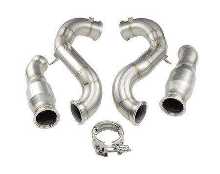 mercedes c63 catted downpipes