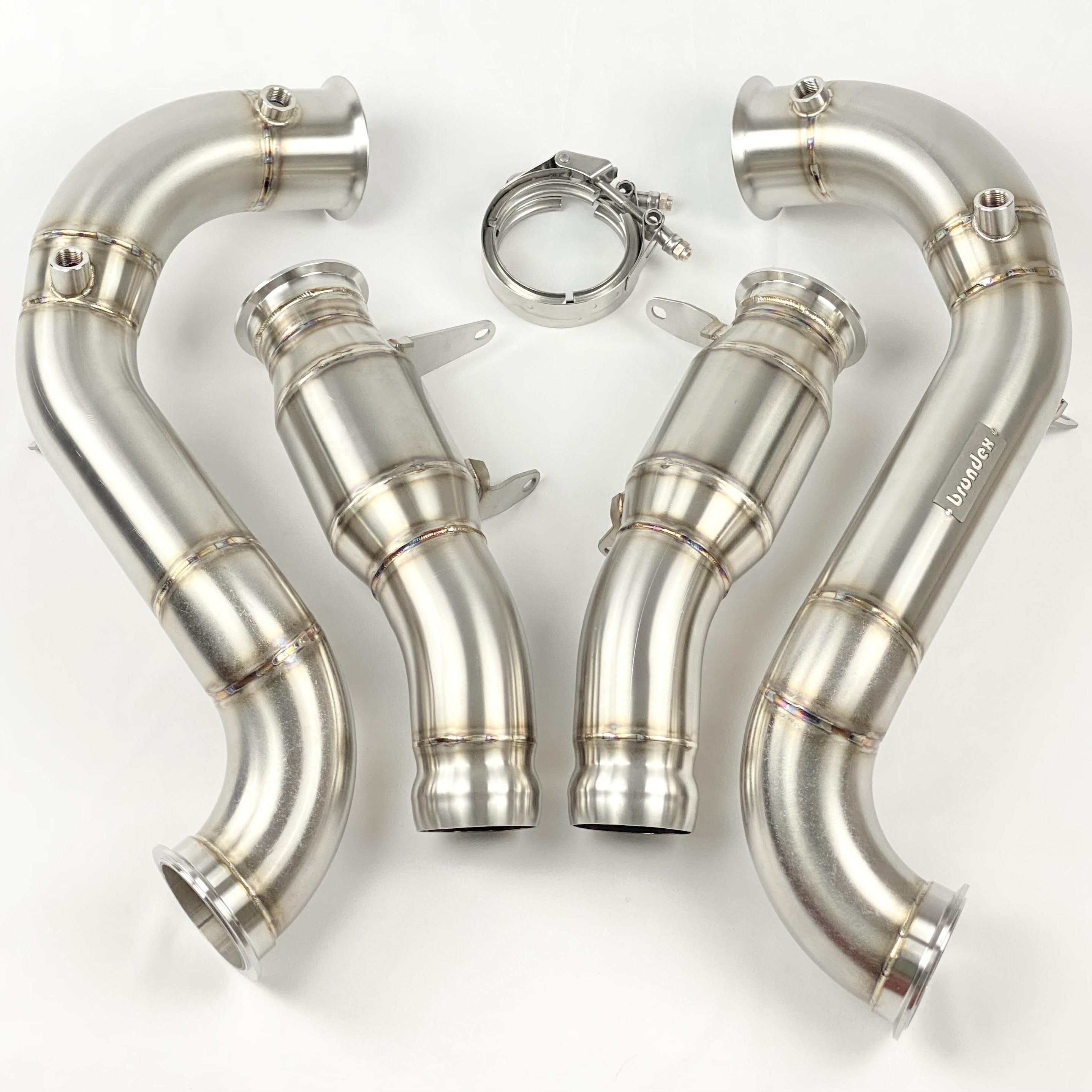 gt63 x290 downpipes catted